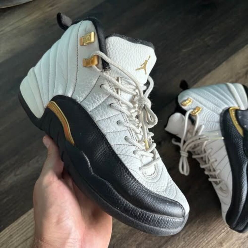 Air Jordan 12 Royalty White and Black